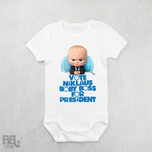 Body cu Boss Baby personalizat cu mesaj