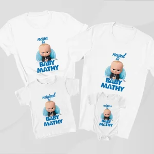 set de tricouri Boss Baby pentru familie