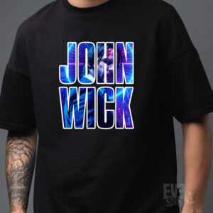 Tricou John Wick culoare neagră