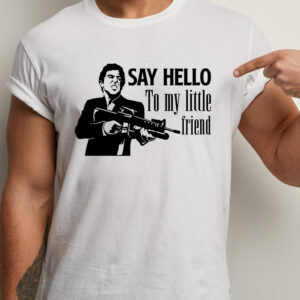 Tricou Scarface Say Hello To My Little Friend