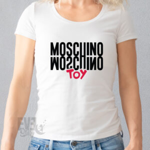 Tricou Moschino, culoare alba, cu imprimeu Moschino Toy