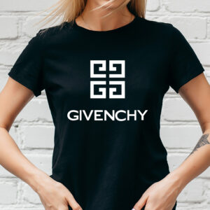 Tricou unisex cu model imprimat Givenchy, culoare negru, bumbac 100%, regular fit
