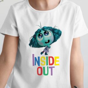 Tricou Inside Out Envy personalizat, rezistent la spălări, regular fit, bumbac 100%, culoare alb