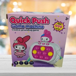 My Melody Pop It, joc interactiv pentru copii, 999 nivele, antistres, cu baterii, Sanrio, culoare roz