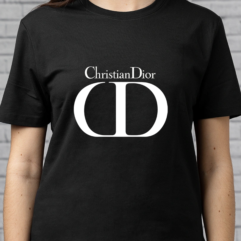 Tricou Christian Dior, rezistent la spălări, bumbac 100%, Unisex