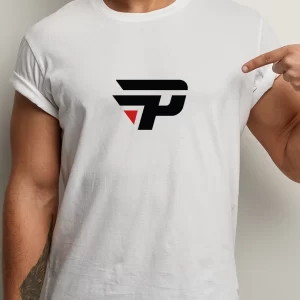 Tricou Pain Gaming, unisex, rezistent la spălări, bumbac 100%, Regular Fit, culoare alb