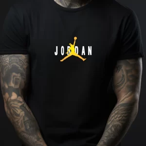 Tricou Nike Jordan King, rezistent la spălări, bumbac 100%, Regular Fit, culoare negru