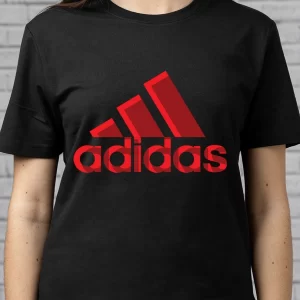 Tricou Adidas Shadow, unisex, rezistent la spălări, bumbac 100%, Regular Fit, culoare negru