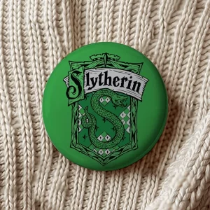 Mărţişoare Harry Potter 4 Houses, set de 4 bucăţi ambalate individual, diametru 7,5cm