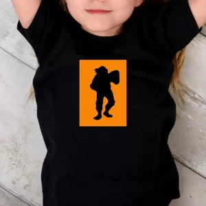 Tricou Țestoasele Ninja Silhouette #3, rezistent la spălări, bumbac 100%, regular fit, culoare negru