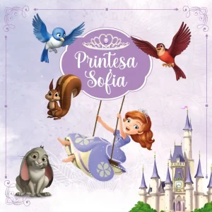 Botez cu Prinţesa Sofia, culoare mov, pentru fetiţe