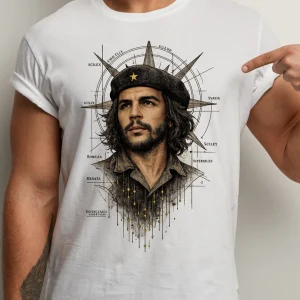 tricou Che Guevara design artistic bumbac
