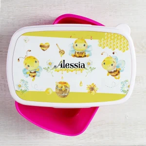 Caserolă cu Albinuţă personalizată cu nume, 19x13 cm, pentru grădiniță sau școală